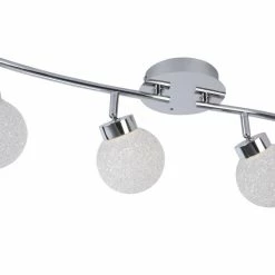 Leuchten Direkt MIKO Deckenleuchte LED Chrom, 4-flammig, Fernbedienung, Farbwechsler -Bürolampen Verkäufe leuchten direkt miko deckenleuchte 14551 17 2