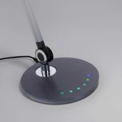 Leuchten Direkt NIKLAS Tischleuchte LED Schwarz, Silber, 1-flammig 13 Leuchten Direkt NIKLAS Tischleuchte LED Schwarz, Silber, 1-flammig -Bürolampen Verkäufe leuchten direkt niklas tischleuchte 14418 18 4