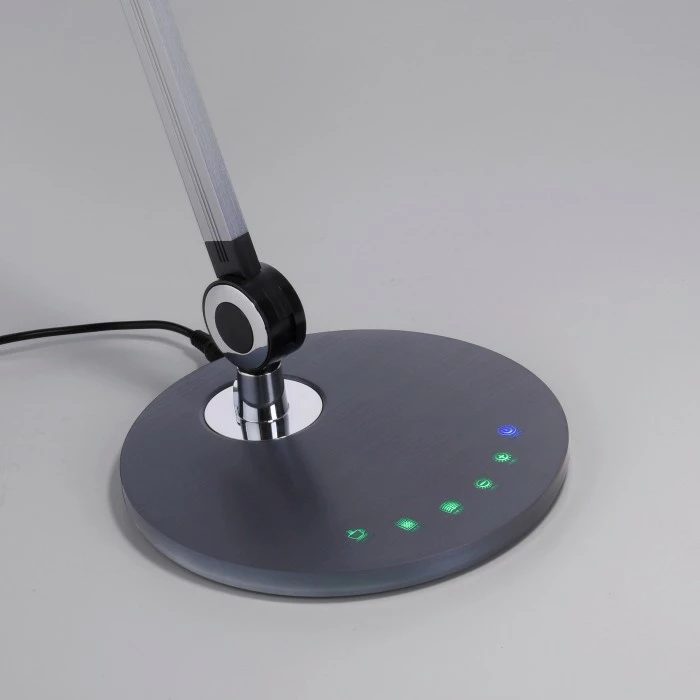 Leuchten Direkt NIKLAS Tischleuchte LED Schwarz, Silber, 1-flammig 5 Leuchten Direkt NIKLAS Tischleuchte LED Schwarz, Silber, 1-flammig – Bild 5