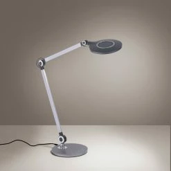 Leuchten Direkt NIKLAS Tischleuchte LED Schwarz, Silber, 1-flammig 14 Leuchten Direkt NIKLAS Tischleuchte LED Schwarz, Silber, 1-flammig -Bürolampen Verkäufe leuchten direkt niklas tischleuchte 14418 18 5