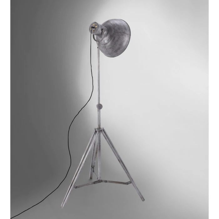 Leuchten Direkt SAMIA Stehleuchte Grau, 1-flammig 2 Leuchten Direkt SAMIA Stehleuchte Grau, 1-flammig – Bild 2