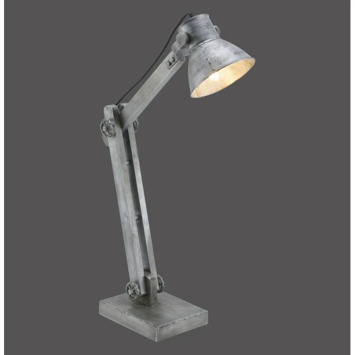 Leuchten Direkt SAMIA Tischleuchte Grau, 1-flammig 3 Leuchten Direkt SAMIA Tischleuchte Grau, 1-flammig – Bild 3