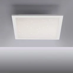 Leuchten Direkt STARRYFLAT LED Panel Weiß, 1-flammig, Fernbedienung -Bürolampen Verkäufe leuchten direkt starryflat led panel 14760 16 5