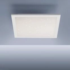 Leuchten Direkt STARRYFLAT LED Panel Weiß, 1-flammig, Fernbedienung -Bürolampen Verkäufe leuchten direkt starryflat led panel 14760 16 6