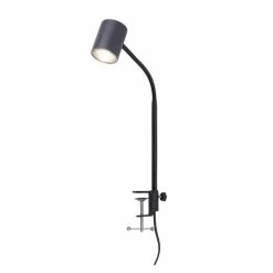 Leuchten Direkt TARIK Klemmleuchte Anthrazit, 1-flammig -Bürolampen Verkäufe leuchten direkt tarik klemmleuchte 11940 13 2