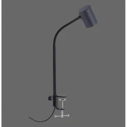 Leuchten Direkt TARIK Klemmleuchte Anthrazit, 1-flammig -Bürolampen Verkäufe leuchten direkt tarik klemmleuchte 11940 13 3