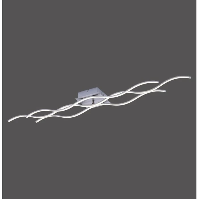 Leuchten Direkt Wave Deckenleuchte LED Edelstahl, 3-flammig 4 Leuchten Direkt Wave Deckenleuchte LED Edelstahl, 3-flammig – Bild 4