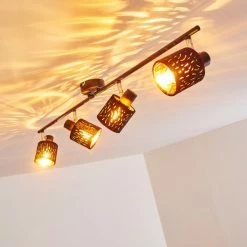 Hofstein Liared Deckenleuchte Schwarz, 4-flammig -Bürolampen Verkäufe liared deckenleuchte h3161753 do1 11