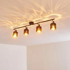 Hofstein Liared Deckenleuchte Schwarz, 4-flammig -Bürolampen Verkäufe liared deckenleuchte h3161753 do1 18