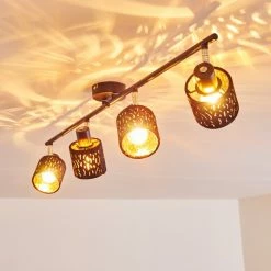 Hofstein Liared Deckenleuchte Schwarz, 4-flammig -Bürolampen Verkäufe liared deckenleuchte h3161753 do1 2