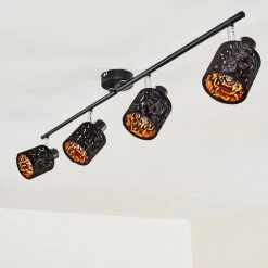 Hofstein Liared Deckenleuchte Schwarz, 4-flammig -Bürolampen Verkäufe liared deckenleuchte h3161753 do1 5