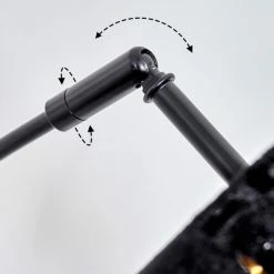 Hofstein Liared Stehleuchte Schwarz, 5-flammig -Bürolampen Verkäufe liared stehleuchte h3388006 5