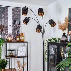 Hofstein Liared Stehleuchte Schwarz, 5-flammig -Bürolampen Verkäufe liared stehleuchte h3388006 9