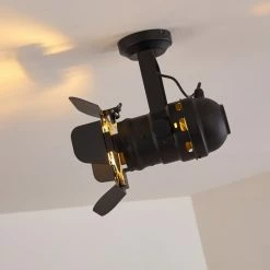 Hofstein Lichinga Deckenleuchte Schwarz, 1-flammig -Bürolampen Verkäufe lichinga deckenleuchte h3346440 10