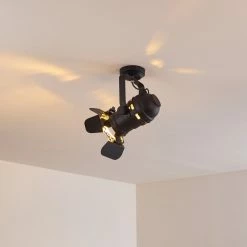 Hofstein Lichinga Deckenleuchte Schwarz, 1-flammig -Bürolampen Verkäufe lichinga deckenleuchte h3346440 13