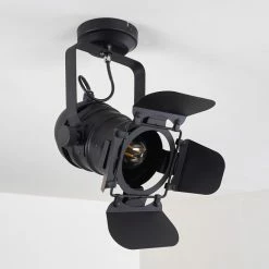 Hofstein Lichinga Deckenleuchte Schwarz, 1-flammig -Bürolampen Verkäufe lichinga deckenleuchte h3346440 15