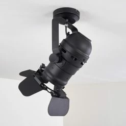 Hofstein Lichinga Deckenleuchte Schwarz, 1-flammig -Bürolampen Verkäufe lichinga deckenleuchte h3346440 16