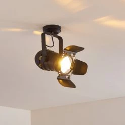 Hofstein Lichinga Deckenleuchte Schwarz, 1-flammig -Bürolampen Verkäufe lichinga deckenleuchte h3346440 17