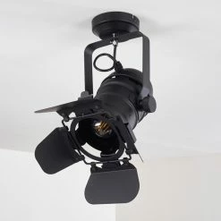 Hofstein Lichinga Deckenleuchte Schwarz, 1-flammig -Bürolampen Verkäufe lichinga deckenleuchte h3346440 2