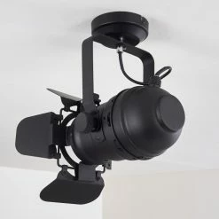 Hofstein Lichinga Deckenleuchte Schwarz, 1-flammig -Bürolampen Verkäufe lichinga deckenleuchte h3346440 20