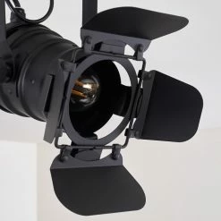 Hofstein Lichinga Deckenleuchte Schwarz, 1-flammig -Bürolampen Verkäufe lichinga deckenleuchte h3346440 8