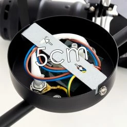 Hofstein Lichinga Deckenleuchte Schwarz, 3-flammig -Bürolampen Verkäufe lichinga deckenleuchte h3351833 2