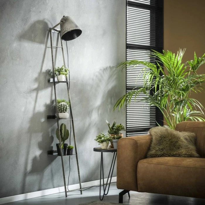 Hofstein LISSE Wandregallampe Schwarz, Grau, 1-flammig 2 Hofstein LISSE Wandregallampe Schwarz, Grau, 1-flammig – Bild 2