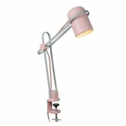 Lucide BASTIN Klemmleuchte Grau, Pink, 1-flammig -Bürolampen Verkäufe lucide bastin klemmleuchte 05535 01 66 3