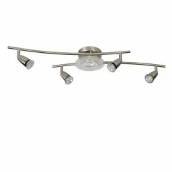 Lucide BINGO-LED Deckenstrahler Chrom, 5-flammig -Bürolampen Verkäufe lucide bingo led deckenstrahler 13957 25 12 2