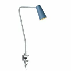 Lucide DRISS Klemmleuchte Grau, 1-flammig 7 Lucide DRISS Klemmleuchte Grau, 1-flammig -Bürolampen Verkäufe lucide driss klemmleuchte 05536 01 35 3