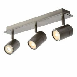 Lucide LENNERT Deckenleuchte LED Chrom, 3-flammig -Bürolampen Verkäufe lucide lennert deckenleuchte 26957 15 12 5