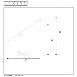 Lucide PHILINE Schreibtischlampe Schwarz, 1-flammig 19 Lucide PHILINE Schreibtischlampe Schwarz, 1-flammig -Bürolampen Verkäufe lucide philine schreibtischlampe 30672 01 30 9