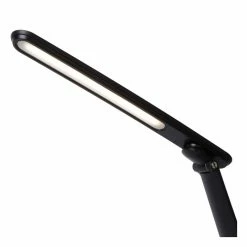 Lucide PRACTICO Schreibtischlampe LED Schwarz, 1-flammig -Bürolampen Verkäufe lucide practico schreibtischlampe 24657 10 30 5