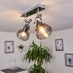 Hofstein Lulea Deckenleuchte Chrom, 2-flammig -Bürolampen Verkäufe lulea deckenleuchte h3346617 6