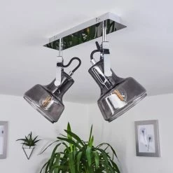 Hofstein Lulea Deckenleuchte Chrom, 2-flammig -Bürolampen Verkäufe lulea deckenleuchte h3346617 9