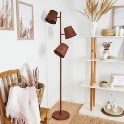 Hofstein Lungre Stehleuchte Rostfarben, 3-flammig -Bürolampen Verkäufe lungre stehleuchte h3422038 11