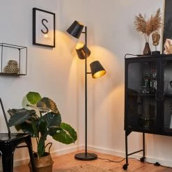 Hofstein Lungre Stehleuchte Altsilber, 3-flammig -Bürolampen Verkäufe lungre stehleuchte h3443637 10