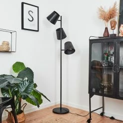 Hofstein Lungre Stehleuchte Altsilber, 3-flammig -Bürolampen Verkäufe lungre stehleuchte h3443637 4