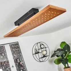 Hofstein Luturula Deckenleuchte LED Schwarz, 1-flammig -Bürolampen Verkäufe luturula deckenleuchte h3437315 9