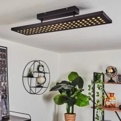 Hofstein Luturula Deckenleuchte LED Schwarz, 1-flammig -Bürolampen Verkäufe luturula deckenleuchte h3437322 8