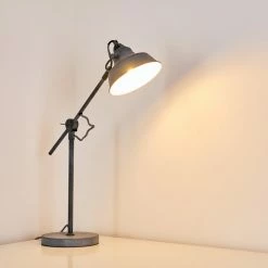 Hofstein Luven Tischleuchte Grau, 1-flammig -Bürolampen Verkäufe luven tischleuchte h3287217 do1 2