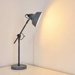 Hofstein Luven Tischleuchte Grau, 1-flammig -Bürolampen Verkäufe luven tischleuchte h3287217 do1 7