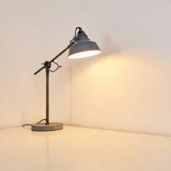 Hofstein Luven Tischleuchte Grau, 1-flammig -Bürolampen Verkäufe luven tischleuchte h3287217 do1 9