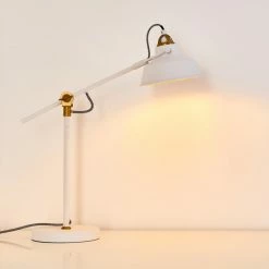 Hofstein Luven Tischleuchte LED Weiß, 1-flammig 29 Hofstein Luven Tischleuchte LED Weiß, 1-flammig -Bürolampen Verkäufe luven tischleuchte h3287231 do1 11