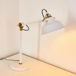 Hofstein Luven Tischleuchte LED Weiß, 1-flammig 32 Hofstein Luven Tischleuchte LED Weiß, 1-flammig -Bürolampen Verkäufe luven tischleuchte h3287231 do1 14