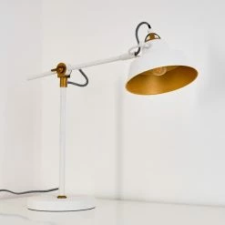 Hofstein Luven Tischleuchte LED Weiß, 1-flammig 26 Hofstein Luven Tischleuchte LED Weiß, 1-flammig -Bürolampen Verkäufe luven tischleuchte h3287231 do1 8