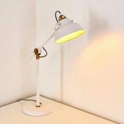 Hofstein Luven Tischleuchte LED Weiß, 1-flammig 27 Hofstein Luven Tischleuchte LED Weiß, 1-flammig -Bürolampen Verkäufe luven tischleuchte h3287231 do1 9