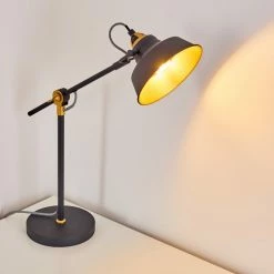 Hofstein Luven Tischleuchte Schwarz, 1-flammig, Fernbedienung 34 Hofstein Luven Tischleuchte Schwarz, 1-flammig, Fernbedienung -Bürolampen Verkäufe luven tischleuchte h3287255 do1 15