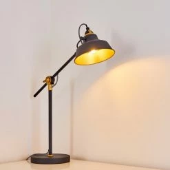 Hofstein Luven Tischleuchte Schwarz, 1-flammig, Fernbedienung 21 Hofstein Luven Tischleuchte Schwarz, 1-flammig, Fernbedienung -Bürolampen Verkäufe luven tischleuchte h3287255 do1 2