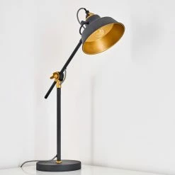 Hofstein Luven Tischleuchte Schwarz, 1-flammig, Fernbedienung 23 Hofstein Luven Tischleuchte Schwarz, 1-flammig, Fernbedienung -Bürolampen Verkäufe luven tischleuchte h3287255 do1 4